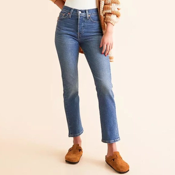 Levi's Denim - Levi's Wedgie Straight Leg Blue Jeans